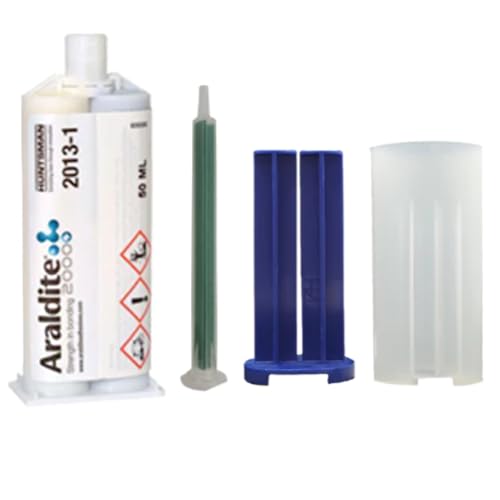 Araldite 2013-1 Chemical-Proof Epoxy Gel 50ml17oz Caulk Gun Adapter Kit