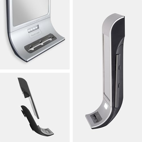 Fog-Free LED Shower Mirror with Secure Mount