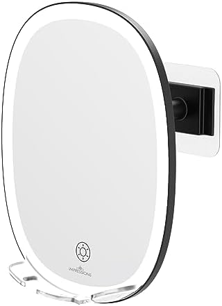 Fog-Free LED Shaving Mirror for Men Swivel Travel-Friendly