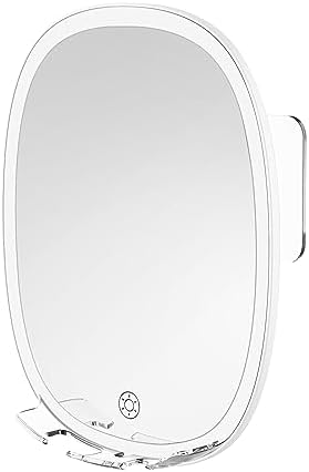 Fogless 360 Shower Mirror with Led Light