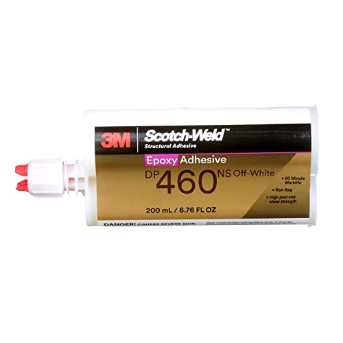3M Scotch-Weld 43671 Epoxy Adhesive DP460NS 200 mL OffWhite