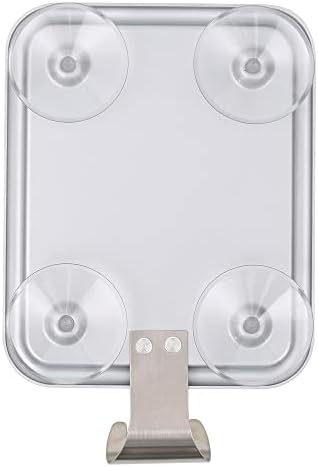 Lunmore Shower Mirror forrazoring Anti-Fog Suction-Cup Design