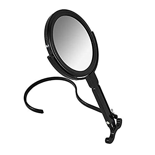 Rucci Black 5x Magnifying Neck Mirror