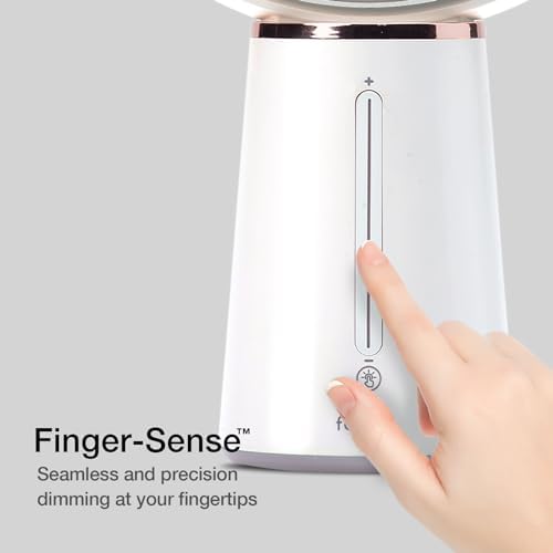 Fancii LED Double-Sided Makeup Mirror with 1x10x Magnification