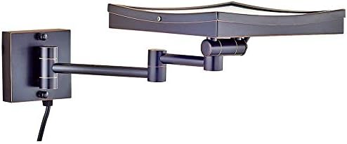 Wall-Mounted Single-Sided Brass Vanity Mirror with Built-In Switch
