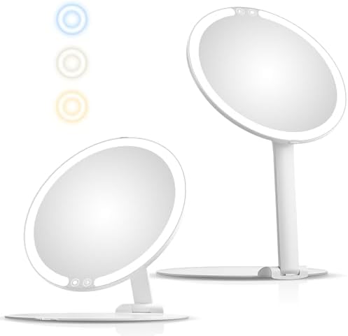 Sucedey Makeup Mirror with Lights - Travel-friendly Vanity Mirror