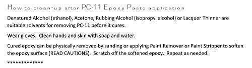 Super-Durable Two-Part Epoxy Adhesive Paste for Marine Use
