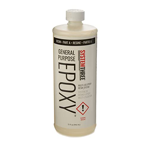 System Three 0100A16 General Purpose Epoxy Resin 1 Qt Can