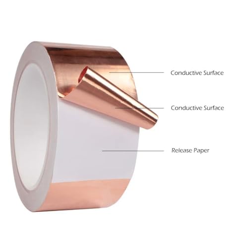 Premium Conductive Copper Foil Tape for Guitar DIY Projects