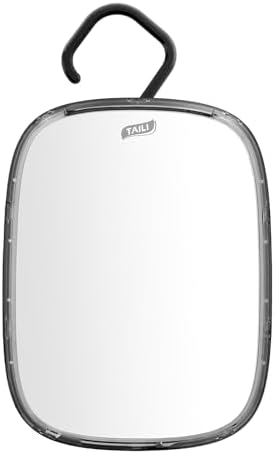 TAILI Fogless Shower Mirror for Shaving Shatterproof and Portable