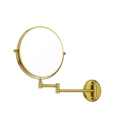 GURUN 8 Wall-Mounted Makeup Mirror with 10X Magnification