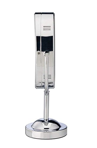 Conair Polished Chrome LED Vanity Mirror Double-Sided 7X Magnifying