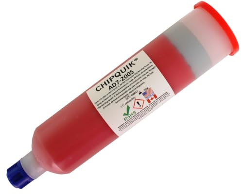 chip quick red thermoset epoxy 200g