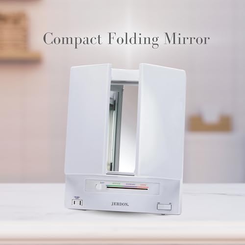 JERDON makeup mirror with lights