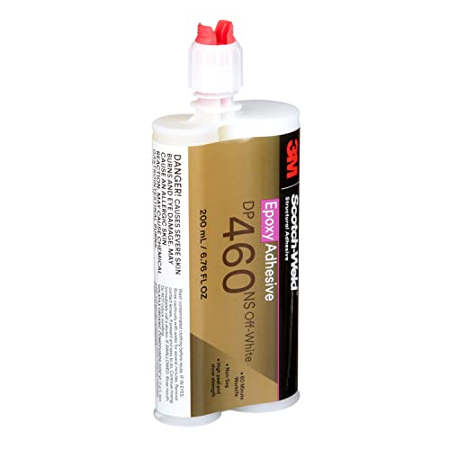 3M Scotch-Weld 43671 Epoxy Adhesive DP460NS 200 mL OffWhite