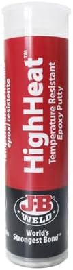 J-B Weld 500F Heat-Resistant Epoxy Putty for Welding Repairs