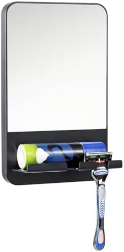 Fogless Essential shower mirror suction removable