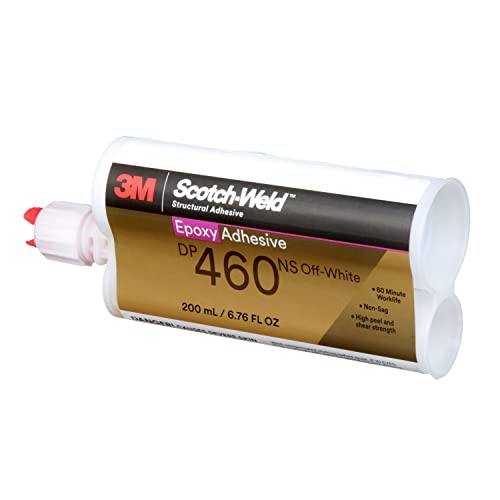 3M Scotch-Weld 43671 Epoxy Adhesive DP460NS 200 mL OffWhite