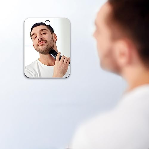 Shatter-Proof Shaving Mirror