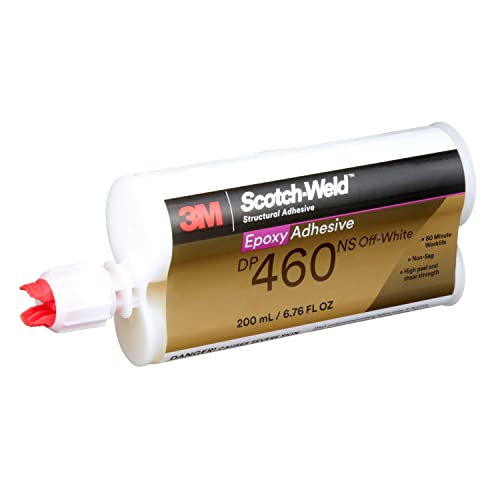 3M Scotch-Weld 43671 Epoxy Adhesive DP460NS 200 mL OffWhite
