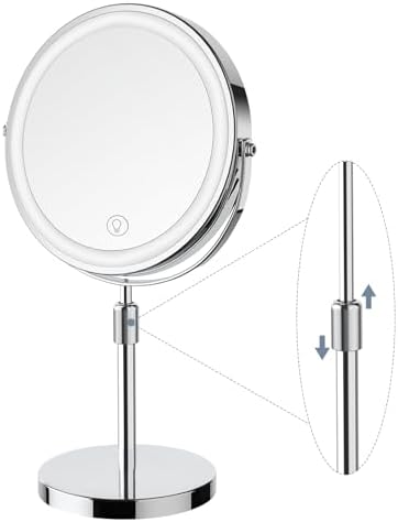 Adjustable Makeup Mirror wLights