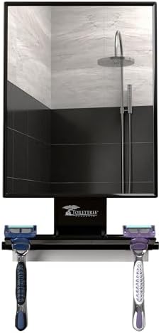 ToiletTree Adjustable vagrancy-Free Shower Mirror