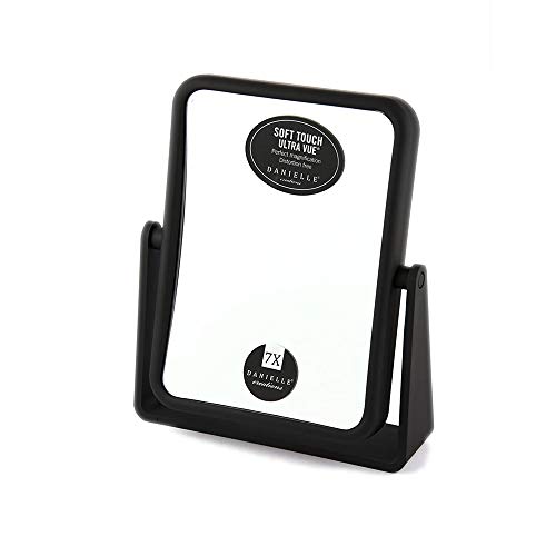 Love Your Look with Danielle Creations 675-Inch 7X Magnifying Vanity Mirror