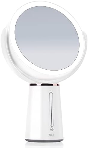 Fancii LED Double-Sided Makeup Mirror with 1x10x Magnification