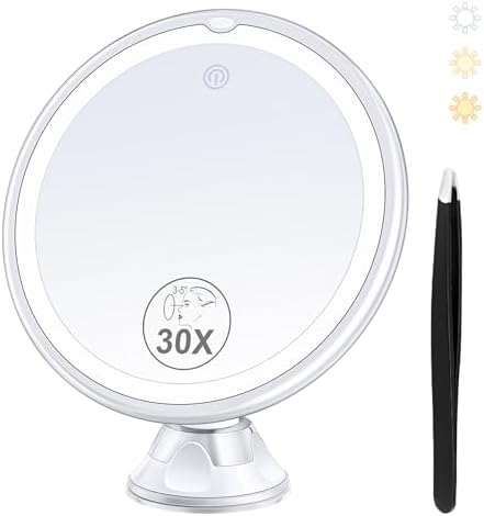 B Beauty Planet 30X Magnifying Mirror with Light