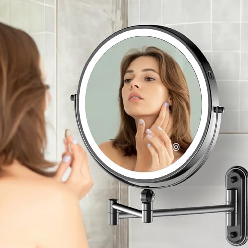 9-Inch Wall-Mounted Makeup Mirror