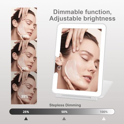 Enhance Your glamor with the Deweisn Folding Travel Mirror