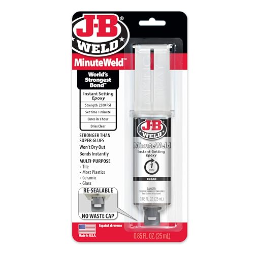 Instant MinuteWeld Epoxy Syringe