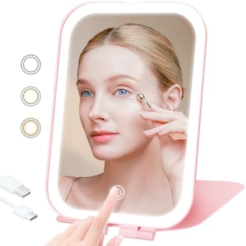 2000mAh Travel Makeup Mirror