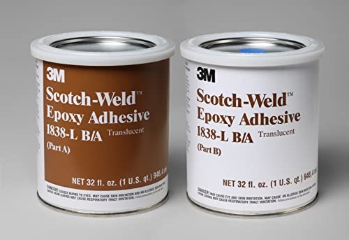 3M Scotch-Weld 1838L Epoxy Adhesive Kit Clear