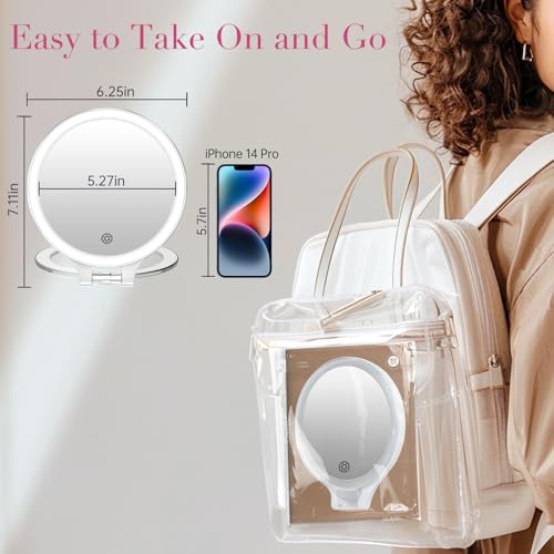 Magnifying Mirror with Light FASCINATE Beautyift
