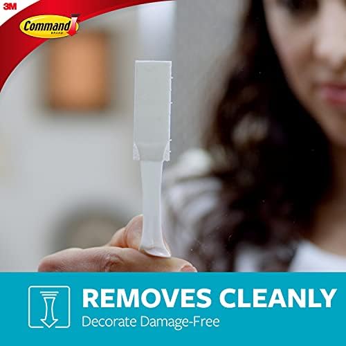 Command Fog-Resistant Mirror with 2-Water-Resistant Strips Damage-Free Organizations