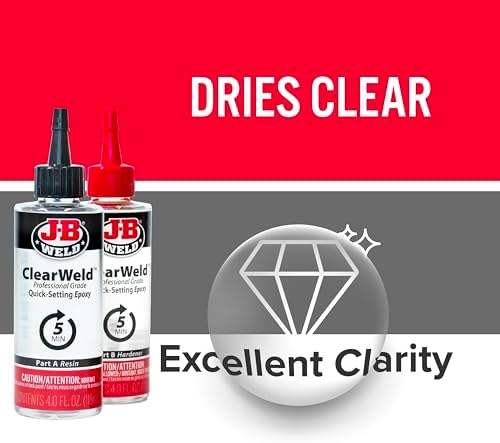 J-B Weld Pro Tile Epoxy Set - 5-Minute Easy Cure