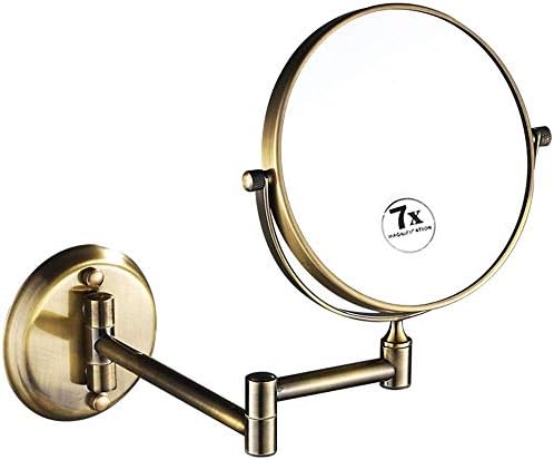 Variable Wall-Mounted Vanity Mirror for Barbers or