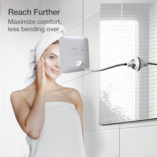 Fancii 10x Flexible Magnifying Mirror with 3 LED Settings