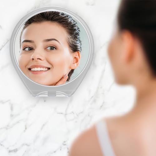 Experience Effortless Shaving with HoneyBull Fogless Shower Mirror