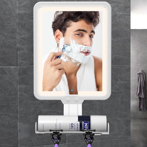 JJhxr Heated shower mirror for Shaving