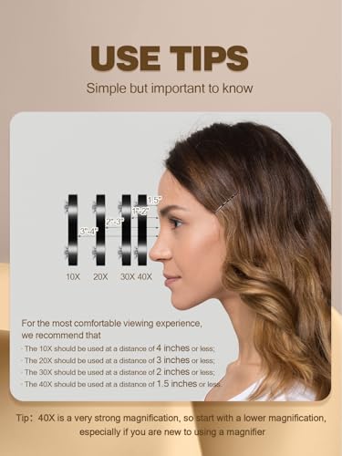 20X Magnifying Mirror wSuction Cups