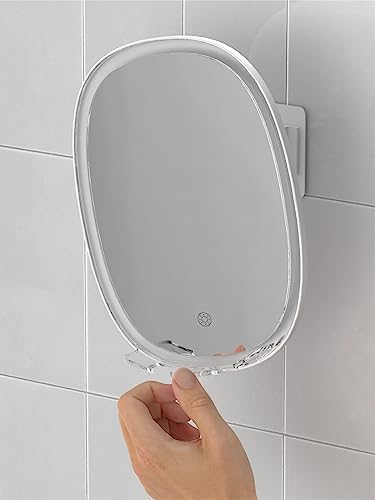 Fogless 360 Shower Mirror with Led Light