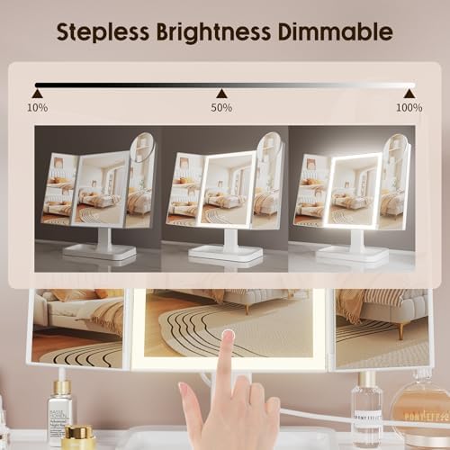 FRANO Makeup Vanity Mirror with Lights