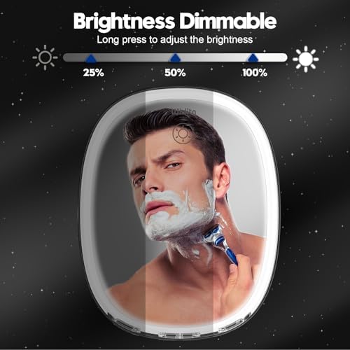 LED Shower Mirror Fogless