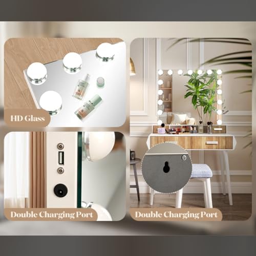 FASHIONABLE BLUETOOTH VANTY Mirrors for Women