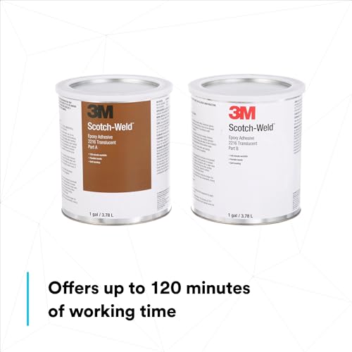 3M Scotch-Weld Epoxy Adhesive Kit Heat-Resistant 128 Fl Oz