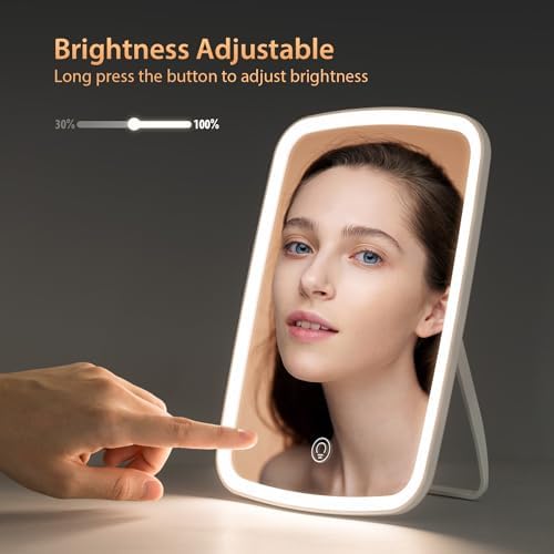 Vivid Makeup Mirror with Built-In Light