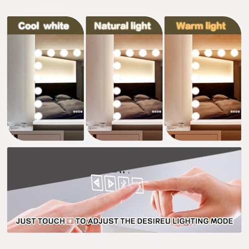 FASHIONABLE BLUETOOTH VANTY Mirrors for Women