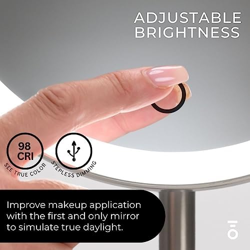 ExtraBright LED Makeup Mirror